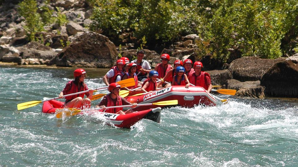 City of Side: Quad, Buggy, Rafting & Zipline Tour With Lunch - Included in the Tour