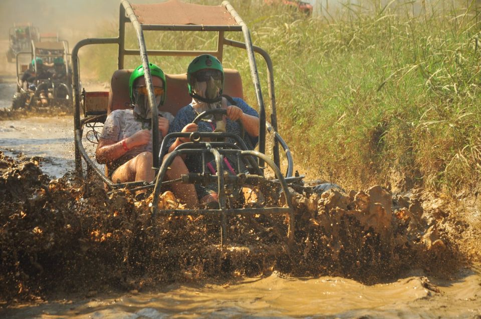 City of Side: Rafting, Zipline, Jeep, Buggy and Quad Combo - Pickup and Drop-off Service