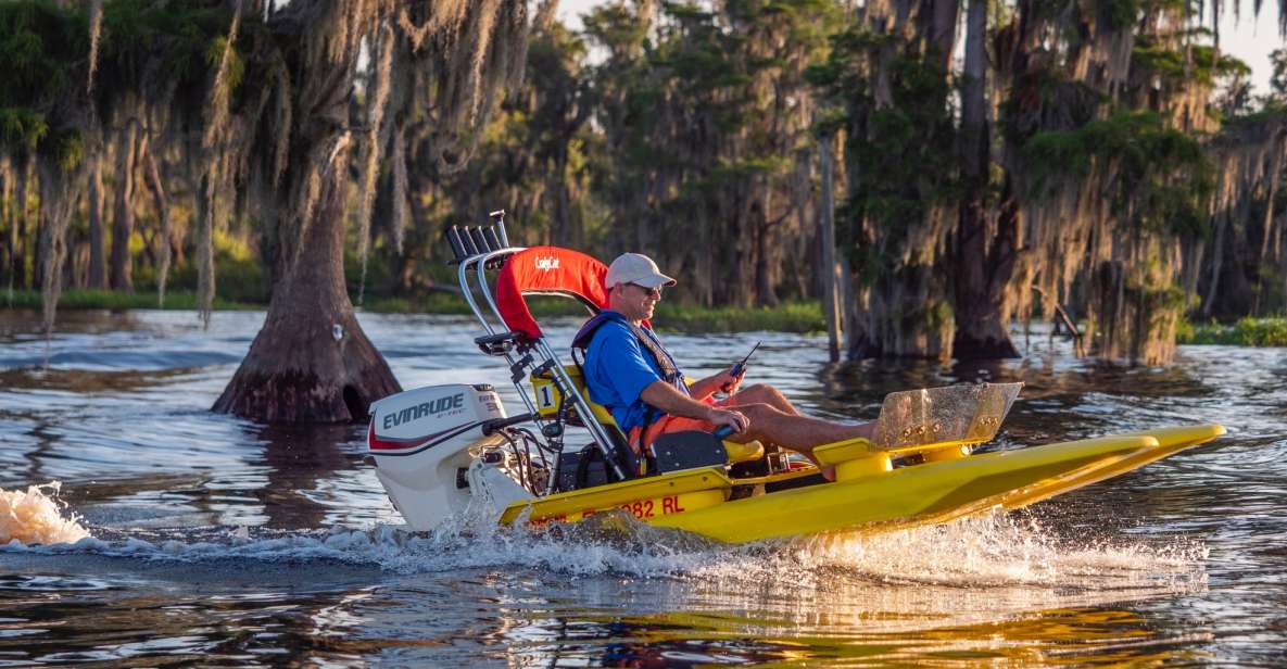 Clermont: Chain of Lakes Self-Driving Catboat Tour - Tour Inclusions