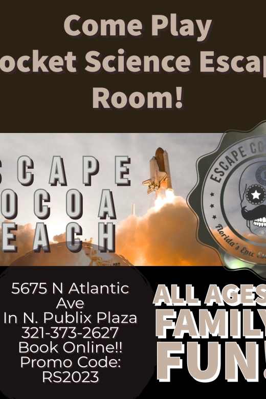 Cocoa Beach: Rocket Science Escape Room Game - Intergalactic Mysteries