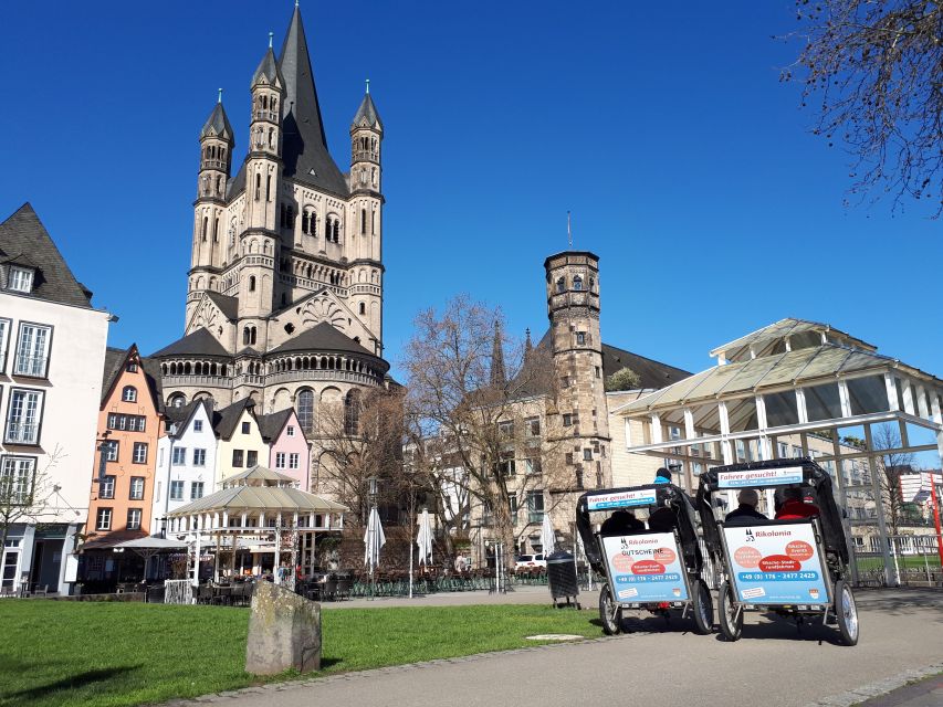 Cologne: Rickshaw Sightseeing Tour - Discovering Colognes Charming Old Town