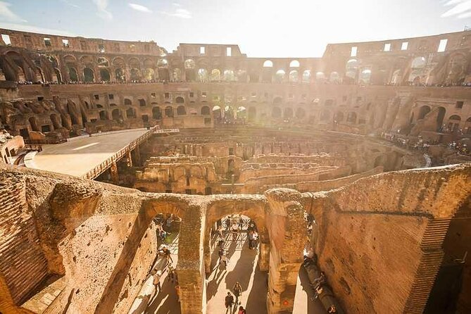 Colosseum With Arena & Roman Forum Guided Tour - Meeting and Pickup Information