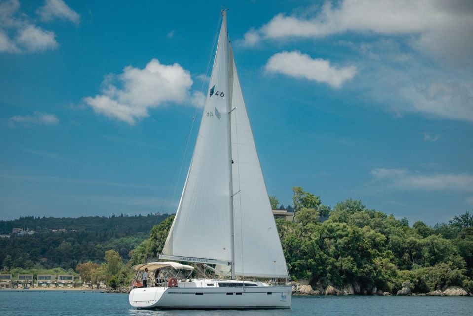 Corfu: Private Half Day Sailing Boat Cruise - Onboard Amenities