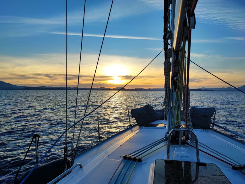 Corfu: Private Sunset Cruise - Onboard Amenities and Inclusions