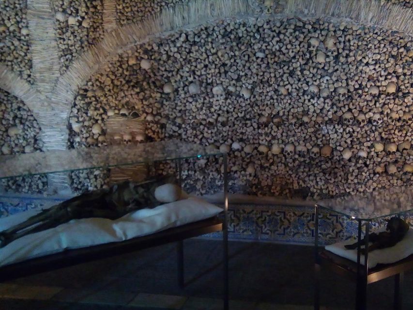 Cork Wine Roman Temple Bone Chapel in Full Day Private Tour - Winery Visit and Tasting