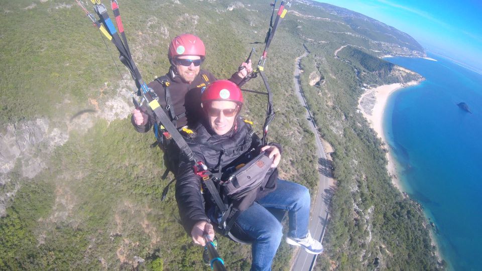 Costa De Caparica: Paragliding Tandem Flight - Highlights