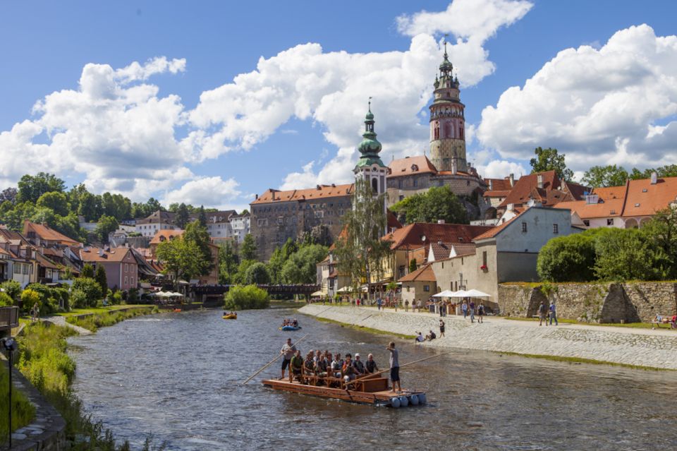 Czech Krumlov: Wooden Raft River Cruise - Booking Information