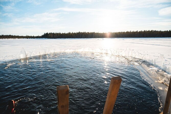 Daytime Arctic Ice-Floating From Rovaniemi, Small-Group, We Have Cookies - Warming Up by the Fire