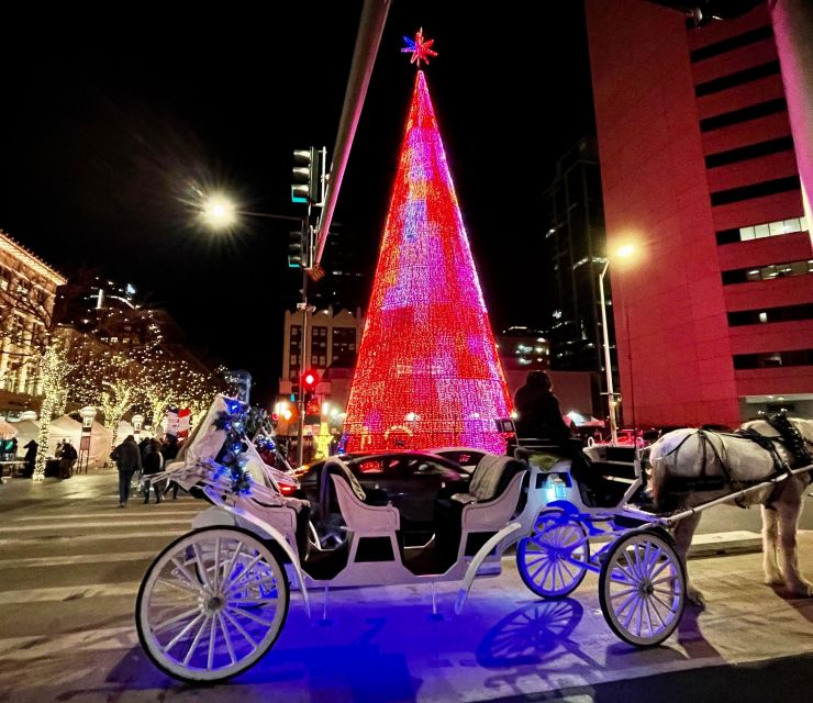 Denver: Holiday Lights & History Walking Tour - Itinerary and Stops