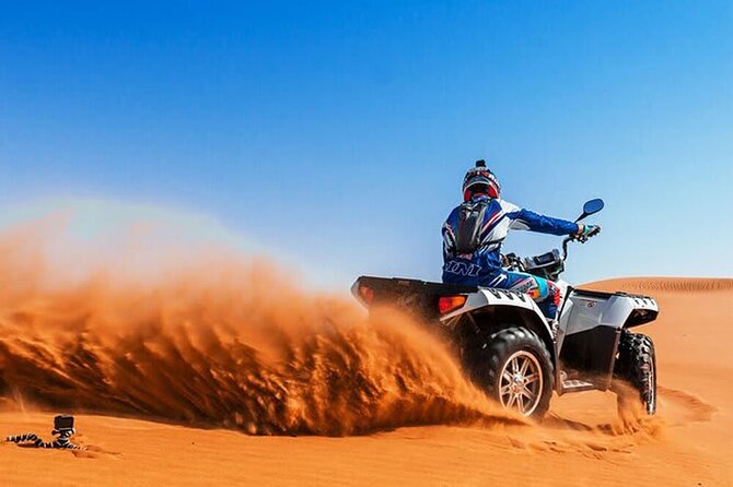 Desert Safari Dubai With BBQ Buffet Dinner - Dune Bashing and Camel Riding