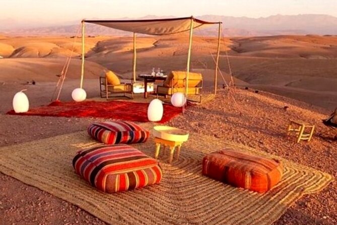 Dinner at Sunset & Camel Ride in Marrakech Desert Agafa - Experiencing Berber Lifestyle and Culture