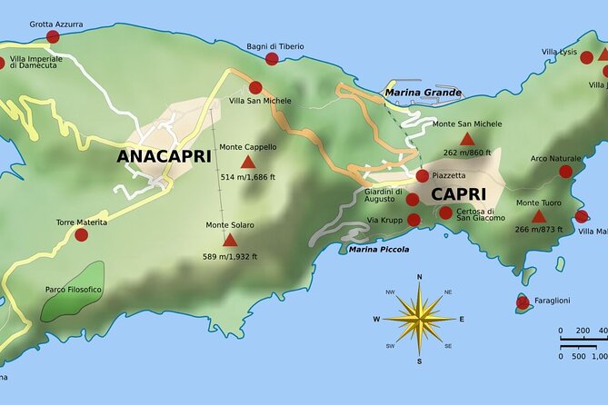 Discovering Capri in One Day - Tour Details