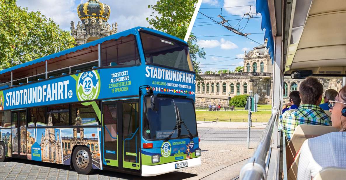 Dresden: 1-Day Hop-On-Hop-Off Bus Tour - Guided Tours Included