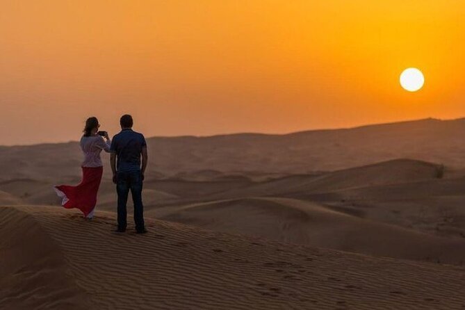 Dubai Desert Safari With Dinner And Live Shows - Henna Painting and Sandboarding