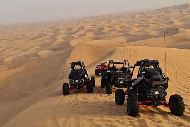 Dubai Morning Buggy Dunes Safari With Sandboarding & Camel Ride - Restrictions and Conditions