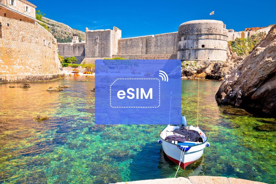 Dubrovnik: Croatia/ Europe Esim Roaming Mobile Data Plan - Esim Installation