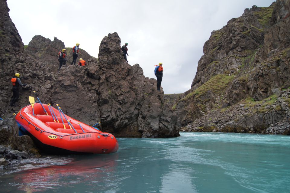 East Glacial River Extreme Rafting - Duration and Timing