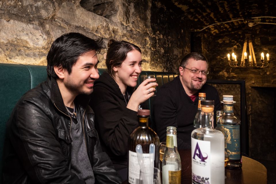 Edinburgh: Gin Tasting at Underground Venue - Gin Production and History