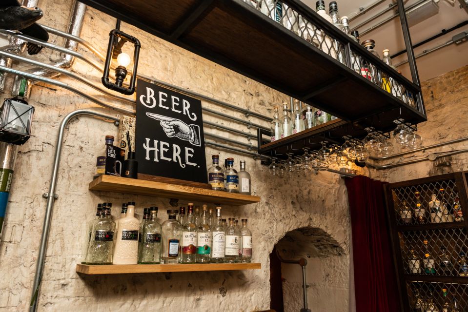 Edinburgh: The Lost Close Underground Scotch Whiskey Tasting - Historic Underground Venue Ambiance