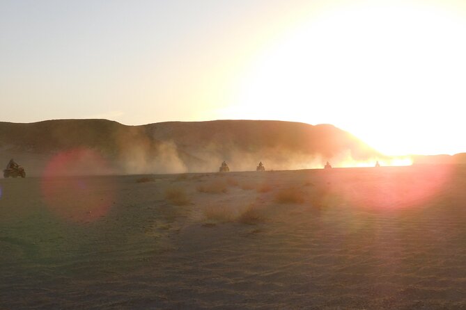 El Gouna Sunset Safari Tour by Quad Bike, Through the Dry Canyon, and Sand Dunes - Camel Ride Experience