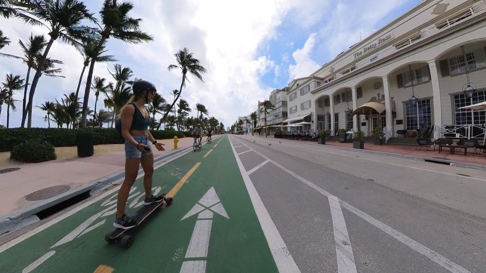 Electric Skateboarding Tours Miami Beach With Video - Highlights