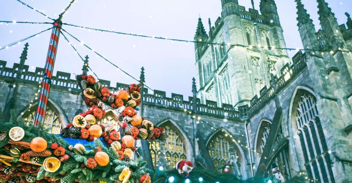 Enchanted Christmas Walk in Bath's Heart - Pulteney Bridge and Sightseeing