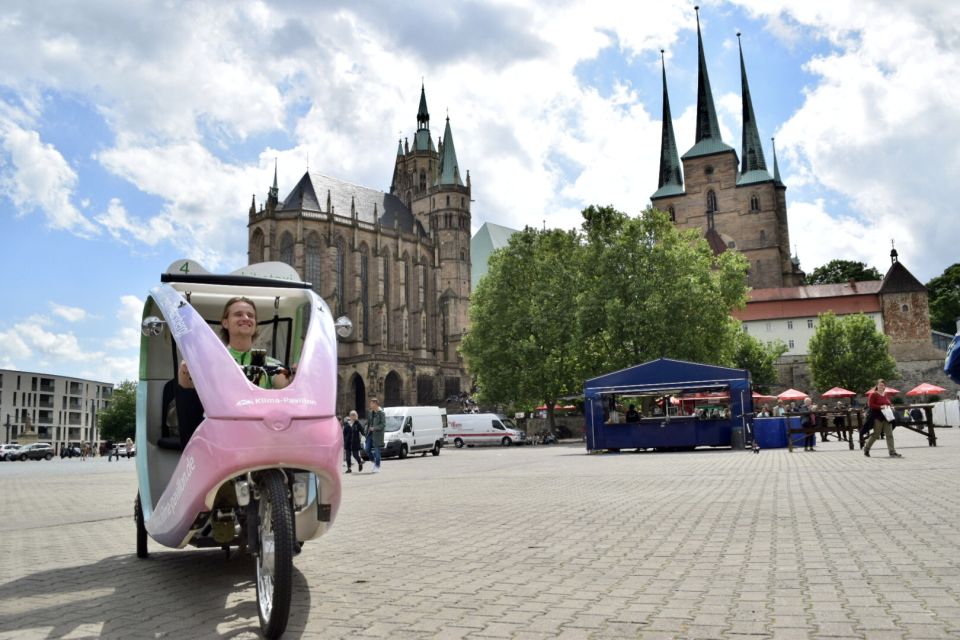 Erfurt: Private Guided Classic Old Town E-Rickshaw Tour - Inclusions and Exclusions