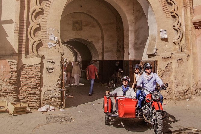 Essential Ride by Sidecar (Marrakech off the Beaten Path) 1h30 - Safety and Accessibility