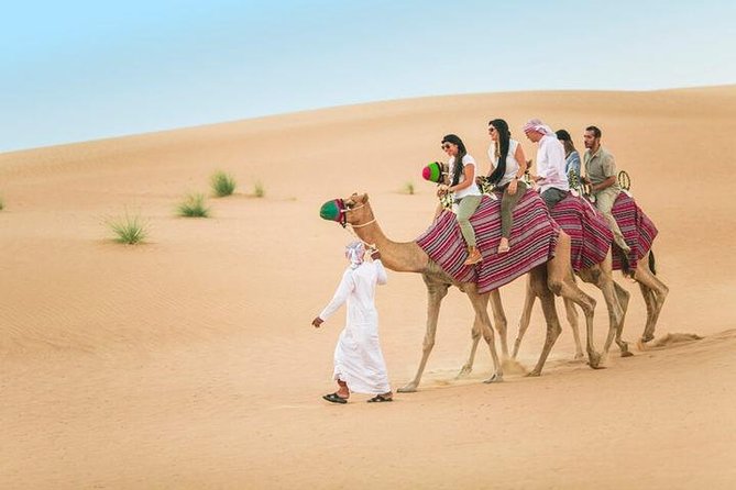 Evening Red Dunes Desert Safari Private Only Dune Bashing - Camel Ride Adventure