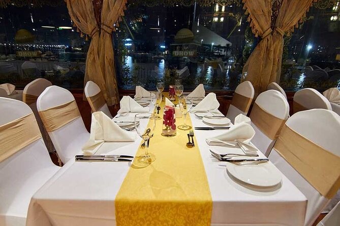 Exclusive Dhow Cruise at Marina - Gourmet Middle-Eastern and Asian Cuisine