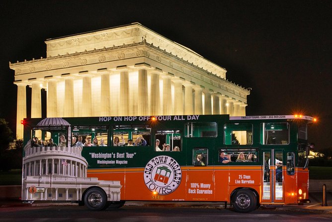 Experience Washington DCs Monuments by Moonlight on a Trolley - Traveler Reviews and Experiences