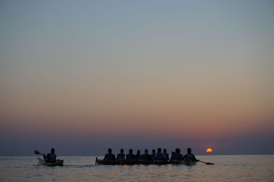 Faliraki: Sunrise Sea Kayaking Experience With Breakfast - Included Activities