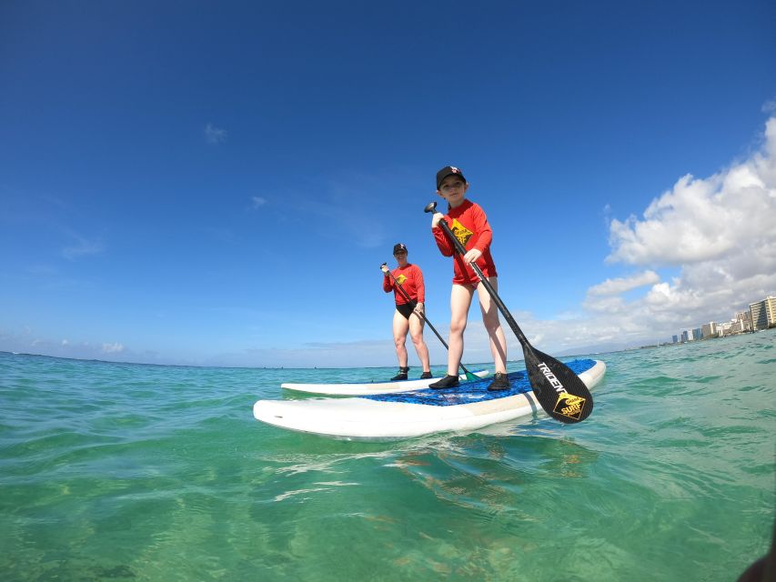 Family Sup: 1 Parent, 1 Child Under 13, and Others - Stand-up Paddleboarding