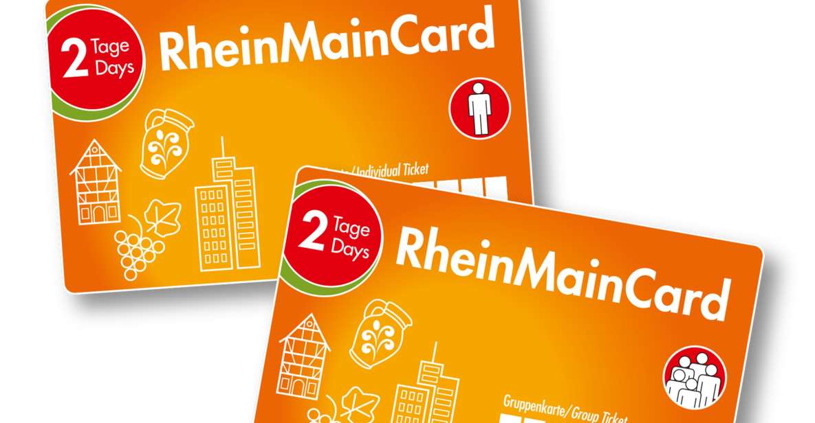 Frankfurt: RheinMainCard - Unlimited RMV Transportation - Cancellation Policy