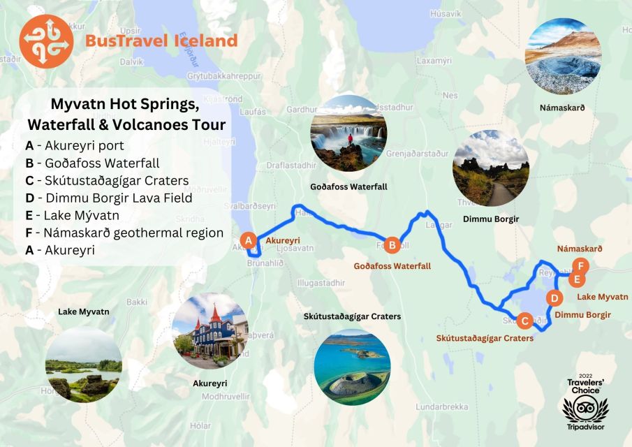 From Akureyri: Myvatn Lake, Craters, & Waterfall Tour - Highlights of the Tour