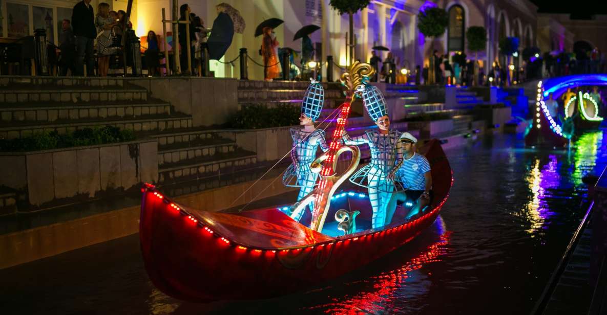 From Alanya: The Land of Legends Night Show - Boat Parades and Acrobatic Performances