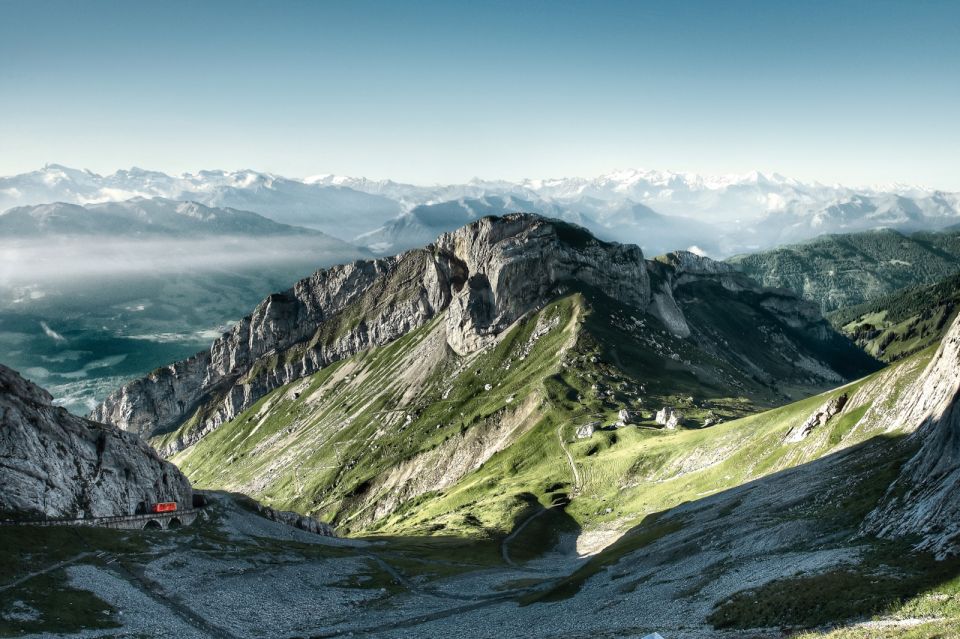 From Alpnachstad or Kriens: Mount Pilatus Roundtrip Ticket - Panoramic Views of the Swiss Alps