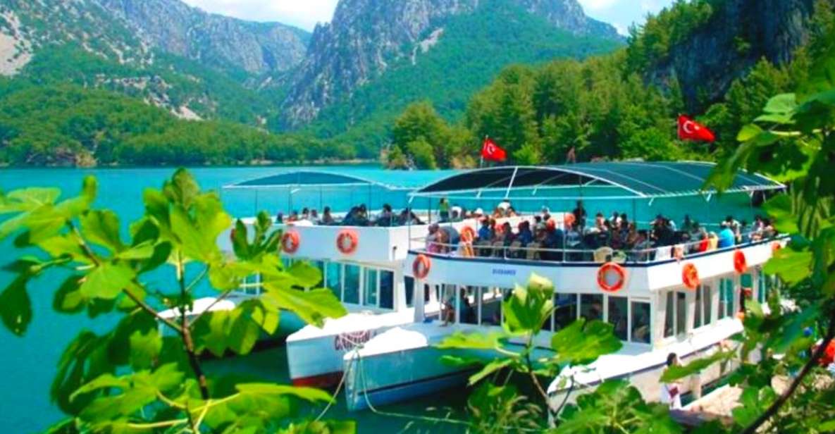 From Antalya: Green Canyon Boat Tour With Lunch - Booking Flexibility