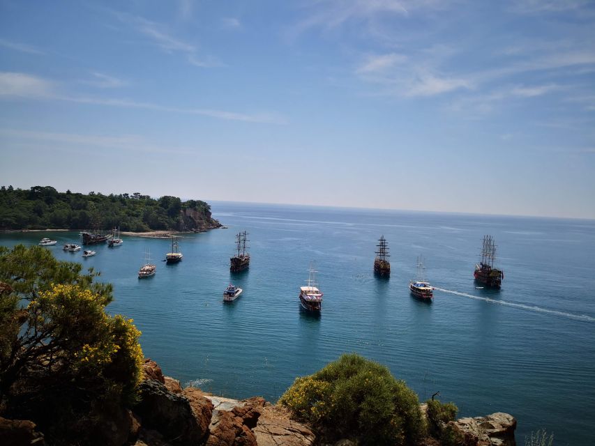 From Antalya: Pirate Ship Cruise to Hidden Beaches of Kemer - Inclusions