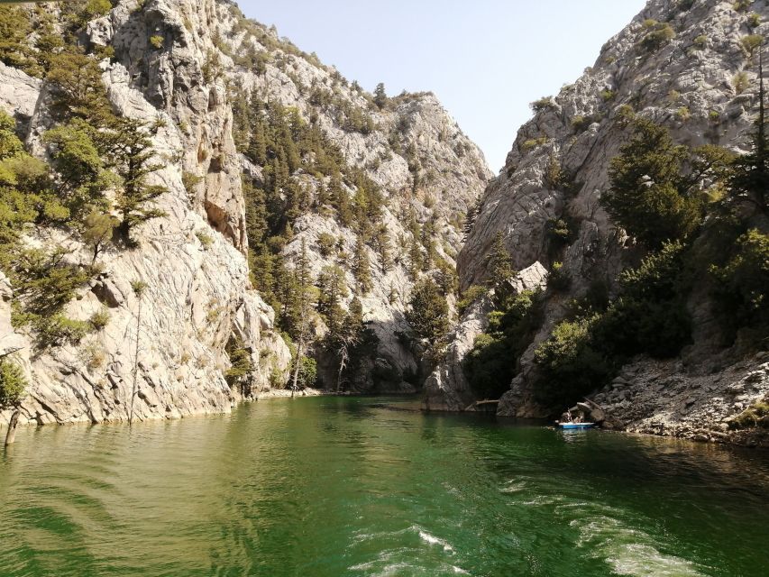 From Belek: Green Canyon Boat Trip With Lunch and Drinks - Inclusions and Amenities