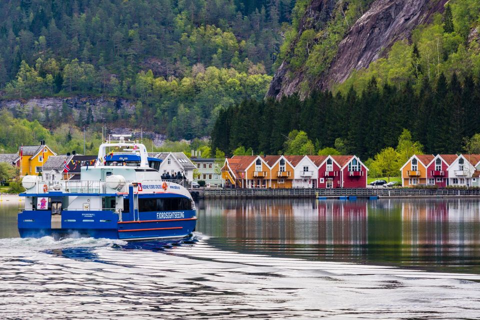 From Bergen: Scenic Fjord Cruise to Mostraumen - Boarding the Rødne Fjord Cruise