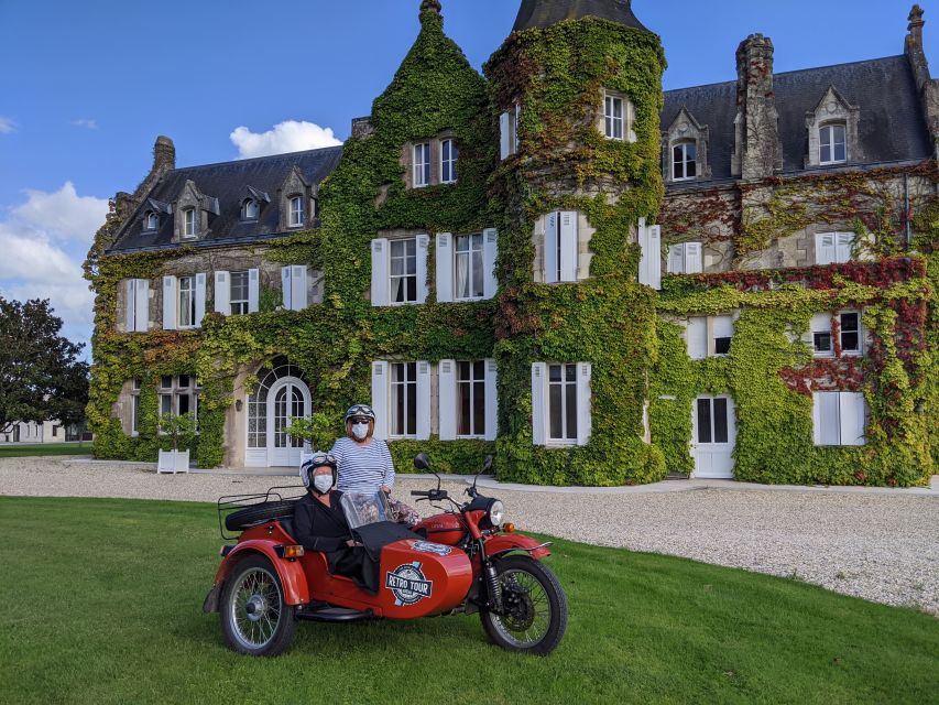 From Bordeaux: Médoc Vineyard and Château Tour by Sidecar - Vineyard Experience