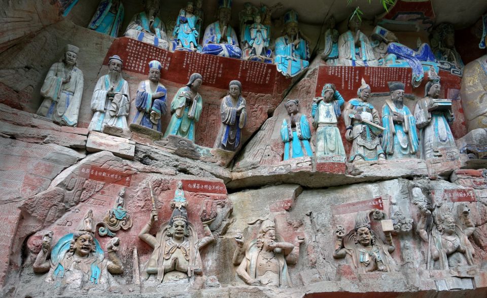 From Chongqing: Full-Day Private Tour Dazu Rock Carvings - Baodingshan Carvings: Cliff-side Masterpieces