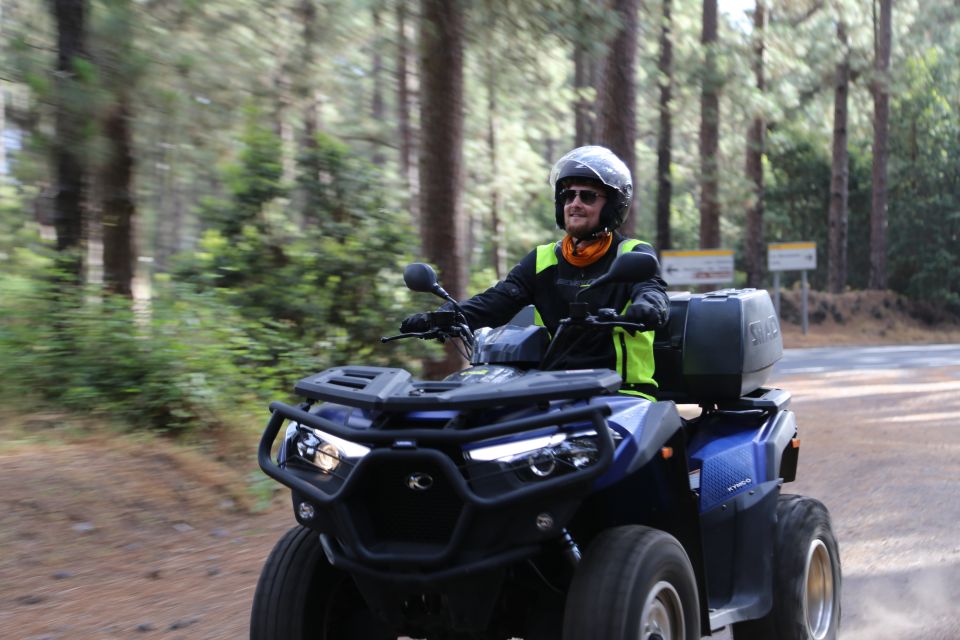 From Costa Adeje: Mount Teide Forest Off-Road Quad Bike Tour - Itinerary Details