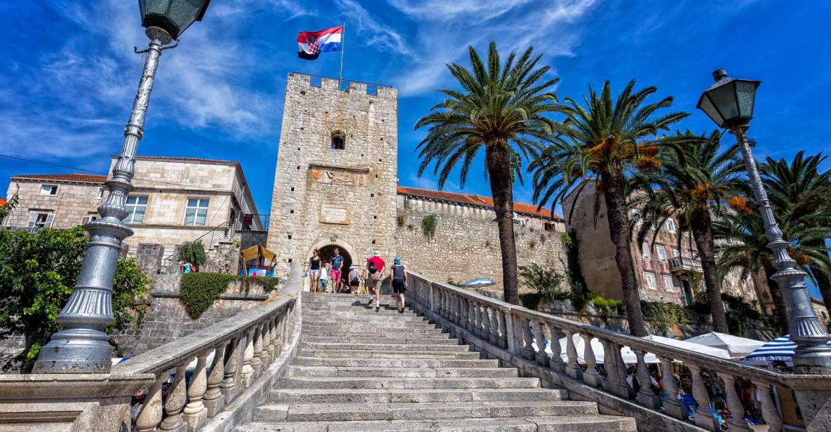 From Dubrovnik: Ston and Korčula Tour and Tastings - Included Services