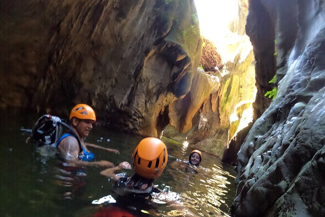 From Estepona: Guided Canyoning Tour on the Guadalmina River - Meeting and Pickup