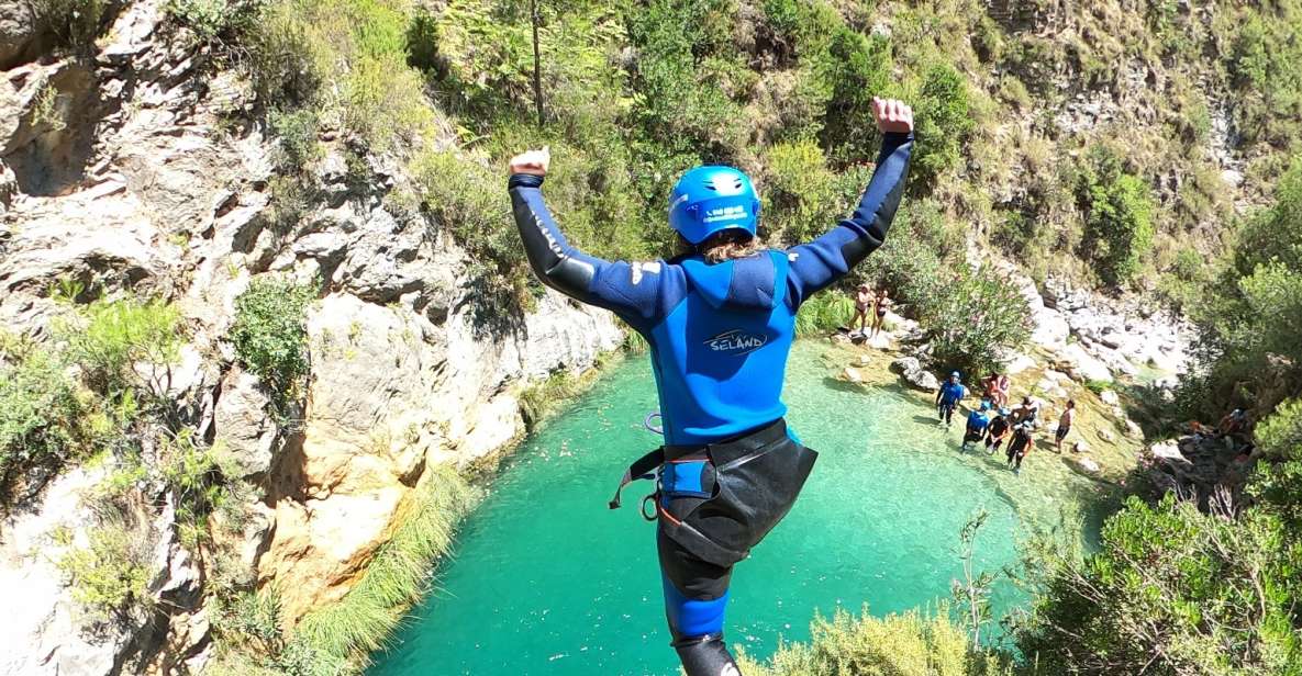 From Granada: Rio Verde Canyoning Tour With Lunch - Experience Highlights