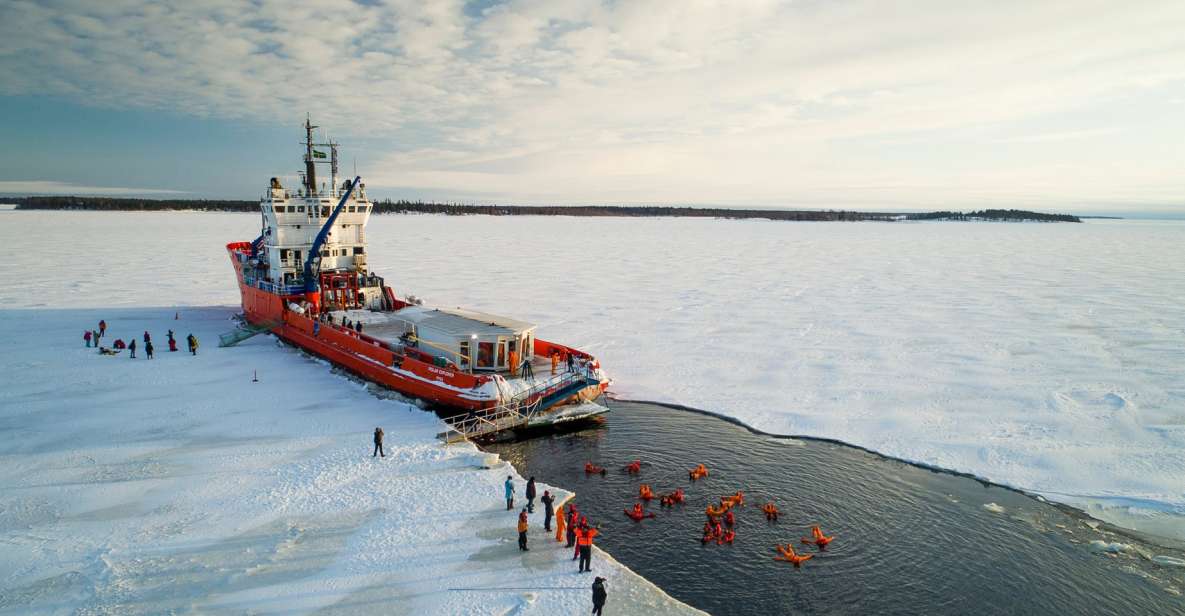 From Kemi: Icebreaker Cruise With Lunch and Ice Floating - Inclusions and Whats Provided