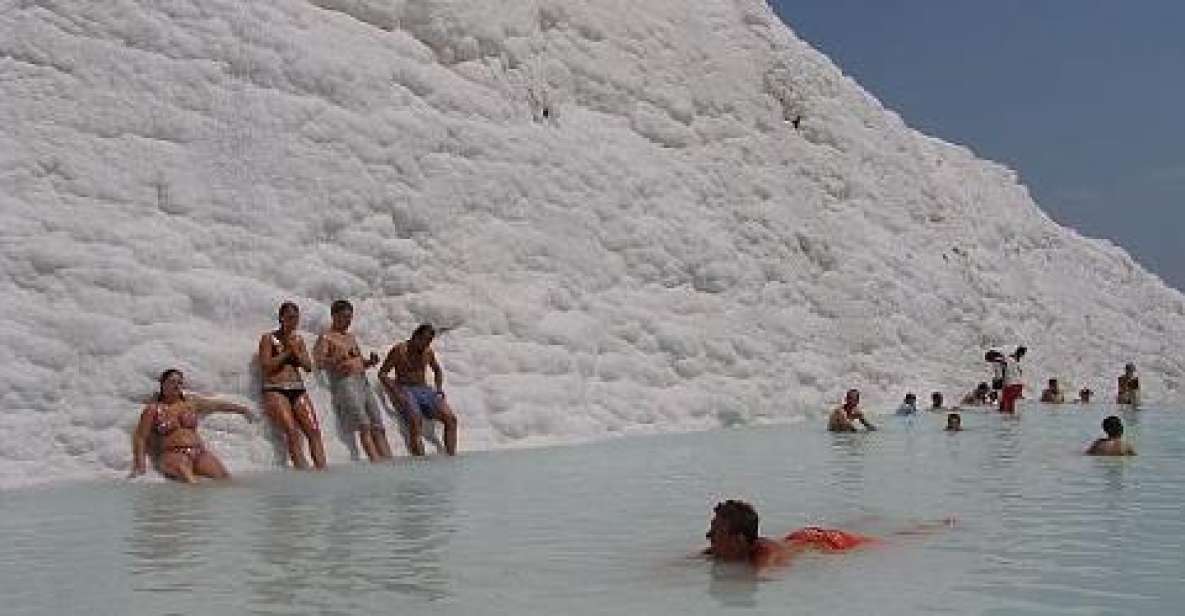 From Kusadasi: Daily Pamukkale - Hierapolis Tour - Cleopatra Antique Pools Option