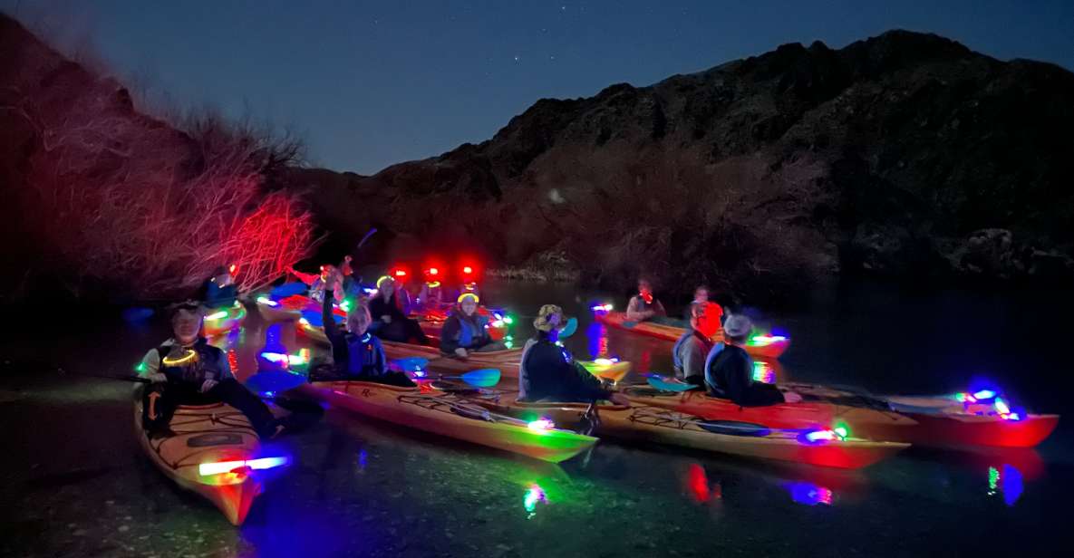 From Las Vegas: Moonlight Kayak Tour in the Black Canyon - Desert Wildlife Sightings